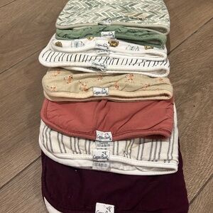 Copper Pearl Burp Rags